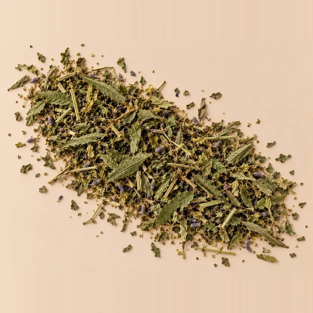 Douceur du soir : passiflore, verveine odorante et lavande en mélange